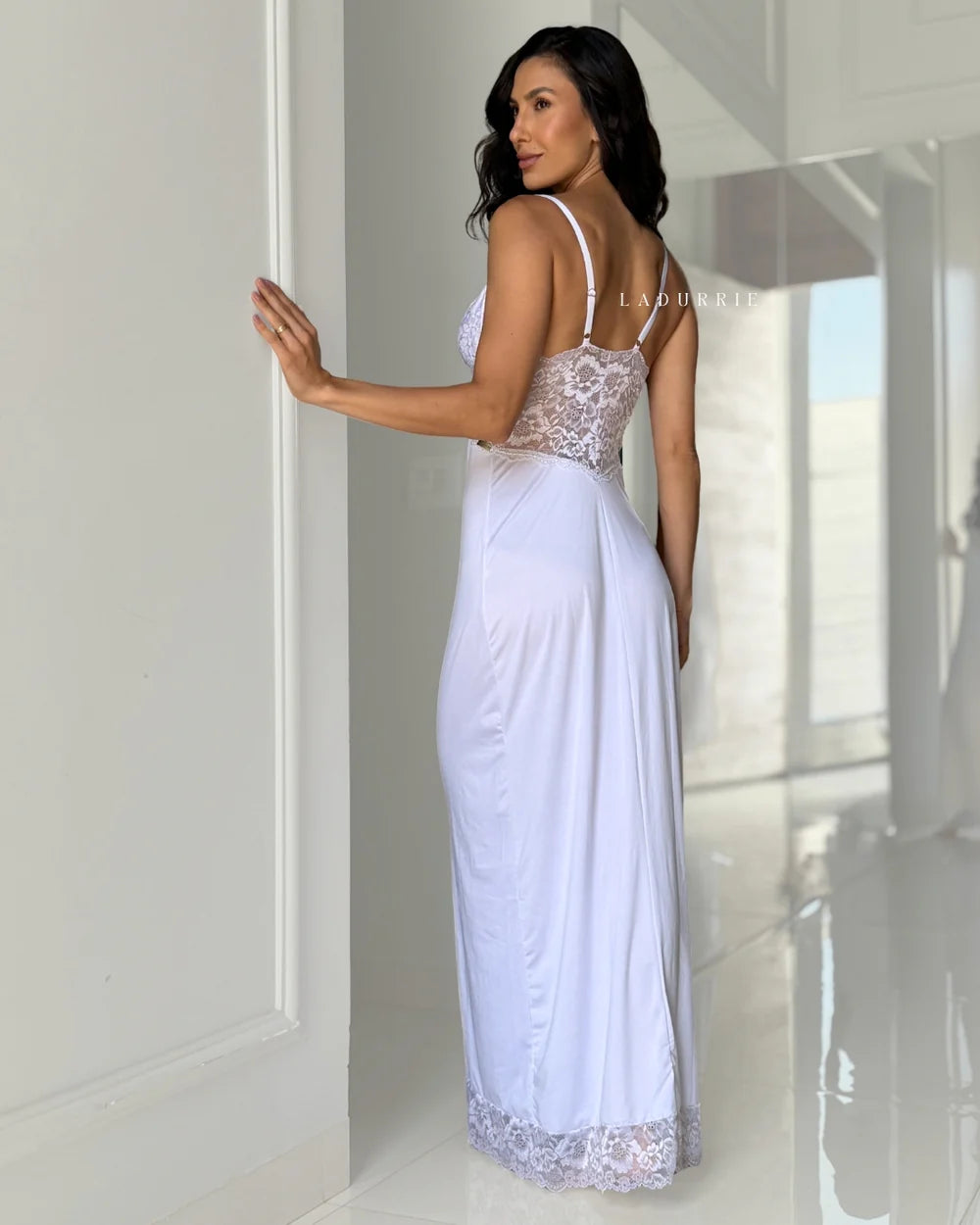 Conjunto La.Marquise D’Or Camisola Longa + Robe + Calcinha | Últimas unidades
