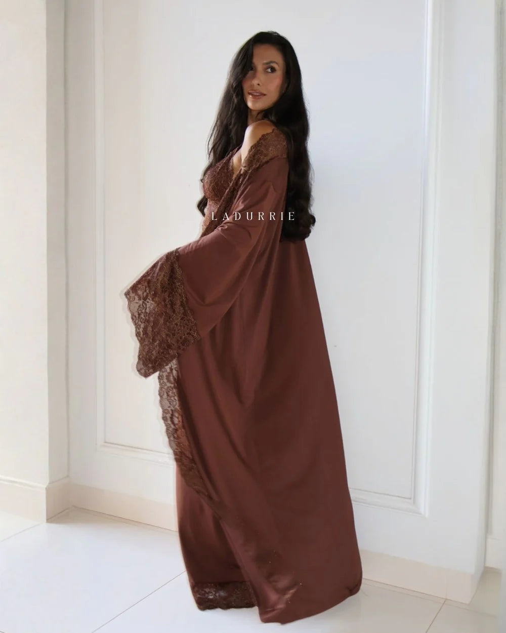 Conjunto Noix Royale Camisola Longa + Robe + Calcinha