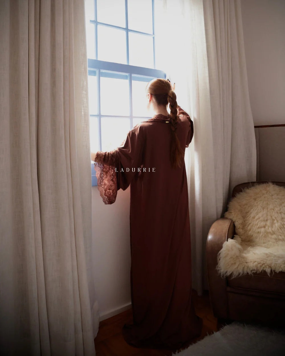 Conjunto Noix Royale Camisola Longa + Robe + Calcinha